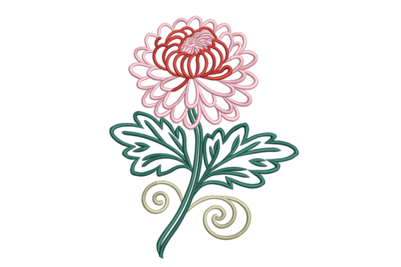 Chrysanthemum Flourish Embroidery Review