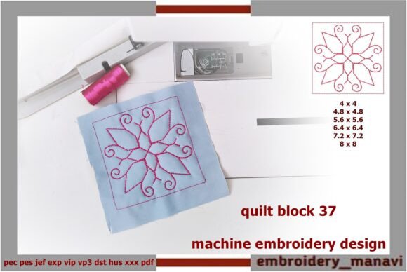 Floral Embroidery for Business Merchandise