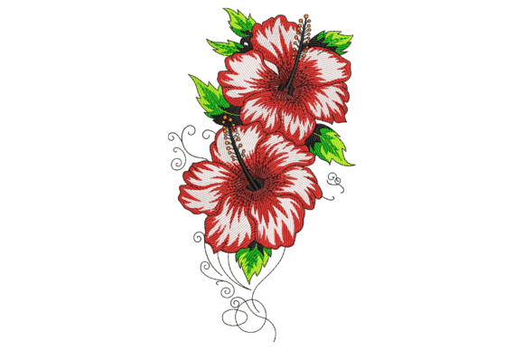 Hibiscus Flower Embroidery Review