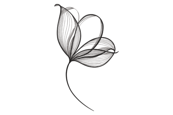 Minimal Line Flower Embroidery Review