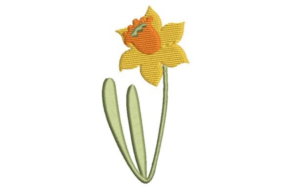 Yellow Daffodil Embroidery Review for Business Use
